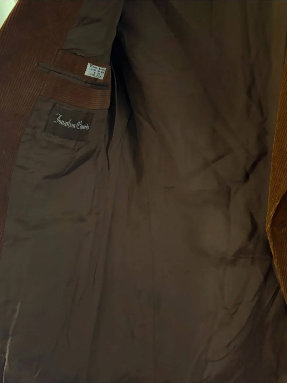 Corduroy Sport Coat in Rust Brown - Classic Men's Blazer
